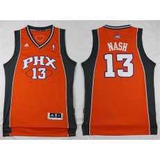 Phoenix Suns #13 Steve Nash Orange Stitched NBA Jersey