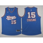 Sacramento Kings #15 DeMarcus Cousins New Light Blue Stitched NBA Jersey