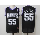 Sacramento Kings #55 Jason Williams Stitched Black NBA Jersey