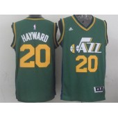 Utah Jazz #20 Gordon Hayward Green 2015 Stitched NBA Jersey