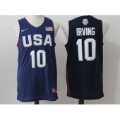 Nike Team USA 10 Kyrie Irving Navy Blue 2016 Dream Team Stitched NBA Jersey