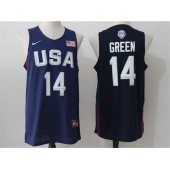Nike Team USA 14 Draymond Green Navy Blue 2016 Dream Team Stitched NBA Jersey