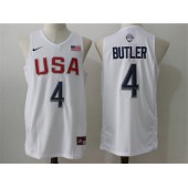 Nike Team USA 4 Jimmy Butler White 2016 Dream Team Game NBA Jersey