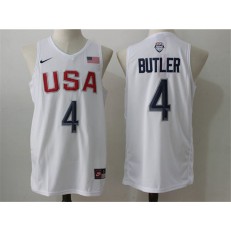 Nike Team USA 4 Jimmy Butler White 2016 Dream Team Game NBA Jersey