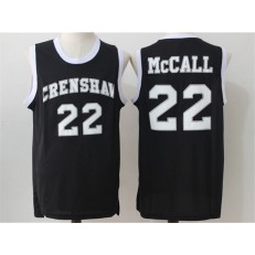 Movie Crenshaw #22 McCall Black Stitched Basketball Jersey