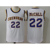 Movie Crenshaw #22 McCall White Stitched Basketball Jersey