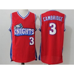 Movie Like Mike Los Angeles Knights #3 Calvin Cambridge Red Stitched Basketball Jersey