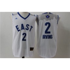 Cleveland Cavaliers #2 Kyrie Irving White 2016 NBA All Star Jersey