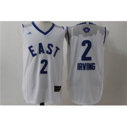 Cleveland Cavaliers #2 Kyrie Irving White 2016 NBA All Star Jersey