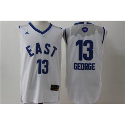 Indiana Pacers #13 Paul George White 2016 NBA All Star Jersey