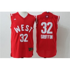 Los Angeles Clippers #32 Blake Griffin Red 2016 NBA All Star Jersey