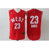 New Orleans Pelicans #23 Anthony Davis Red 2016 NBA All Star Jersey