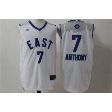 New York Knicks #7 Carmelo Anthony White 2016 NBA All Star Jersey