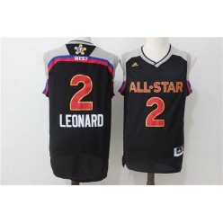 San Antonio Spurs #2 Kawhi Leonard Red 2016 NBA All Star Jersey