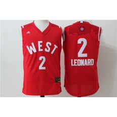 San Antonio Spurs #2 Kawhi Leonard Black 2017 NBA All Star Jersey