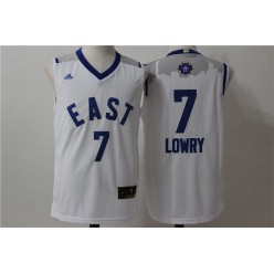 Toronto Raptors #7 Kyle Lowry White 2016 NBA All Star Jersey