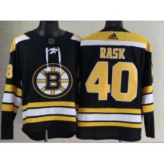 Adidas Boston Bruins #40 Tuukka Rask Black Home Authentic Stitched NHL Jersey
