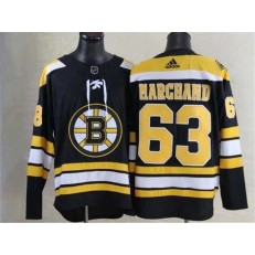 Adidas Boston Bruins #63 Brad Marchand Black Home Authentic Stitched NHL Jersey