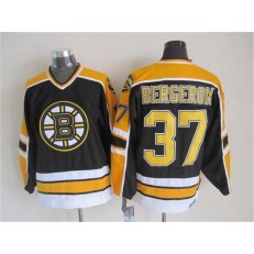 Boston Bruins #37 Patrice Bergeron Black CCM Throwback New Stitched NHL Jersey