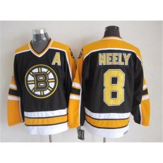 Boston Bruins #8 Cam Neely Black CCM Throwback New Stitched NHL Jersey