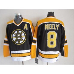 Boston Bruins #8 Cam Neely Black CCM Throwback New Stitched NHL Jersey