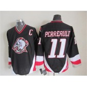 Buffalo Sabres #11 Gilbert Perreault Black CCM Throwback Stitched NHL Jersey