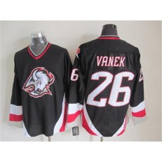 Buffalo Sabres #26 Thomas Vanek Black CCM Throwback Stitched NHL Jersey