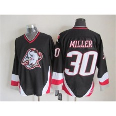 Buffalo Sabres #30 Ryan Miller Black CCM Throwback Stitched NHL Jersey