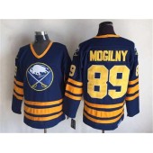 Buffalo Sabres #89 Alexander Mogilny Navy Blue CCM Throwback Stitched NHL Jersey