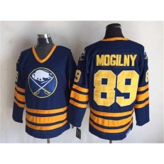 Buffalo Sabres #89 Alexander Mogilny Navy Blue CCM Throwback Stitched NHL Jersey