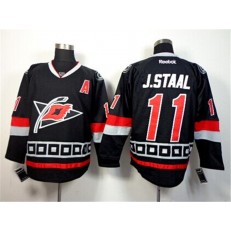 Carolina Hurricanes #11 Jordan Staal Black Third Hockey Stitched NHL Jersey