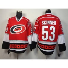 Carolina Hurricanes #53 Jeff Skinner Red Third Hockey Stitched NHL Jersey