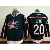 Columbus Blue Jackets #20 Brandon Saad Navy Blue Home Stitched NHL Reebok Hockey Jersey