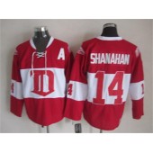 Detroit Red Wings #14 Brendan Shanahan Red Winter Classic CCM Throwback Stitched NHL Jersey