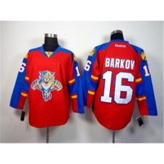 Florida Panthers #16 Aleksander Barkov Red Home Stitched NHL Jersey