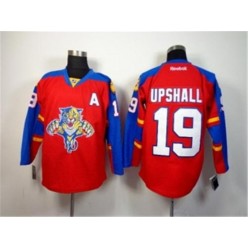 Florida Panthers #19 Scottie Upshall Red Home Stitched NHL Jersey