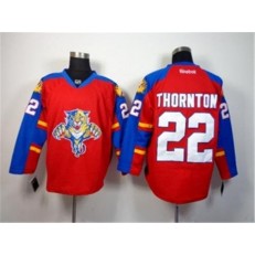 Florida Panthers #22 Shawn Thornton Red Home Stitched NHL Jersey