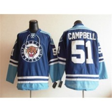 Florida Panthers #51 Brian Campbell Blue Third Stitched NHL Jersey