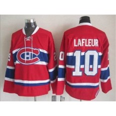 Montreal Canadiens 10 Guy Lafleur CH CCM Throwback NHL Jersey