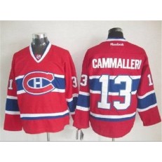 Montreal Canadiens 13 Alexander Semin Stitched Red CCM Throwback NHL Jersey