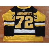 Adidas Pittsburgh Penguins #72 Patric Hornqvist Black Home Authentic Stitched NHL Jersey