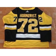 Adidas Pittsburgh Penguins #72 Patric Hornqvist Black Home Authentic Stitched NHL Jersey