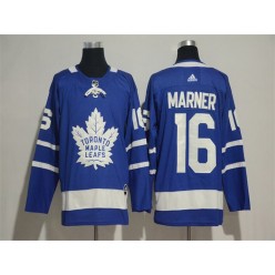 Adidas Toronto Maple Leafs #16 Mitchell Marner Blue Home Authentic Stitched NHL Jersey