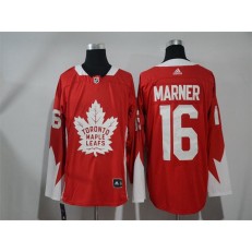 Adidas Toronto Maple Leafs #16 Mitchell Marner Red Team Canada Authentic Stitched NHL Jersey