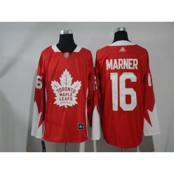 Adidas Toronto Maple Leafs #16 Mitchell Marner Red Team Canada Authentic Stitched NHL Jersey