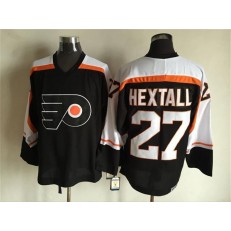 Philadelphia Flyers #27 Ron Hextall Black CCM Throwback Stitched NHL Jersey