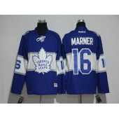 Toronto Maple Leafs #16 Mitchell Marner Blue 2017 Centennial Classic Stitched NHL Jersey