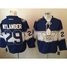 Toronto Maple Leafs #29 William Nylander 100th Anniversary Blue Reebok Stitched NHL Jersey