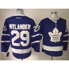 Toronto Maple Leafs #29 William Nylander Blue Reebok Premier Stitched NHL Jersey