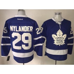 Toronto Maple Leafs #29 William Nylander Blue Reebok Premier Stitched NHL Jersey